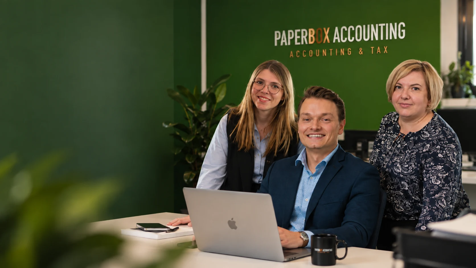 Team van Paperbox Accounting, boekhouder voor ondernemers in Antwerpen
